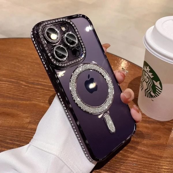 Coque transparente diamant - Iphone – Image 4
